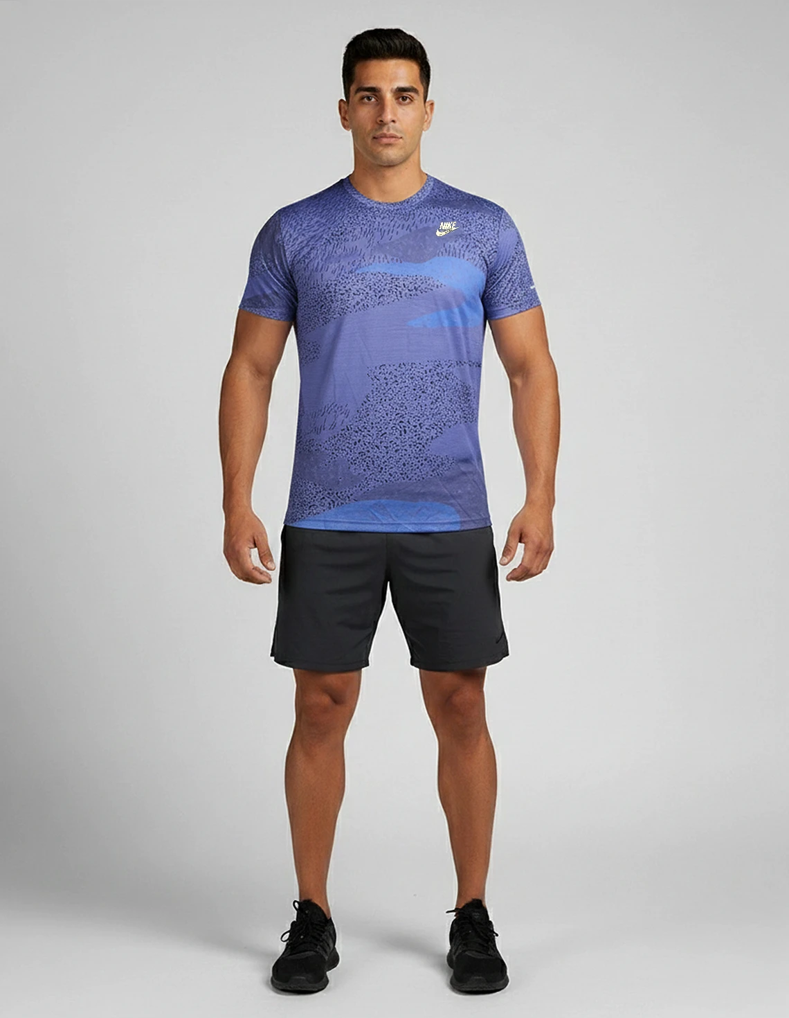 تی شرت ورزشی مردانه نایک Nike Camo Breeze M